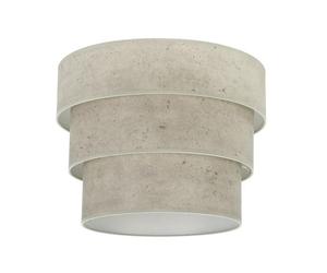 Pantalla Colgante Triple Smile M10 Cemento Gris 50dx40dx28h