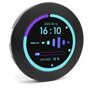 Pantalla compacta de refrigeración por agua para una integración perfecta en sistemas de PC para monitorear métricas clave de rendimiento