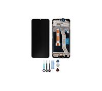 Pantalla Completa LCD y Cristal Táctil Negro Montados en Chasis para Realme Narzo 50A Prime