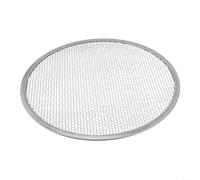 Pantalla de aluminio para pizza compatible con hornos eléctricos de gas y convección para un rendimiento fiable de horneado (13 pulgadas)