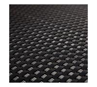 Pantalla De Balcón Protector De Ratan Cerca De Protección HaGa® Negro 0,9m