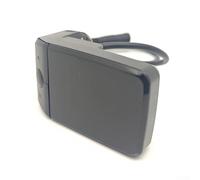 Pantalla de bicicleta eléctrica, pantalla a color de 2.4 pulgadas, soporte de protocolo UART, ajuste de velocidad de tamaño de rueda, reemplazo fácil de instalar para BBS01 para motor BBS02 BBS03 HD