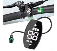 Pantalla de bicicleta eléctrica para BAFANG VD03, pantalla LED para motor de bicicleta eléctrica M620 510 620 560 CAN, compatible con protocolo CAN, 1.5 pulgadas, IP67 impermeable
