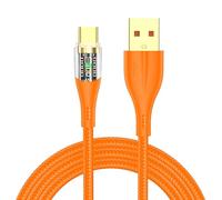 Pantalla de cable USB C, Tipo C Cable de carga rápida - 120W Cargo rápido Cargador de teléfono multifuncional USB C,Adaptadores de teléfonos celulares para el hogar de la escuela, la oficina, los viaj