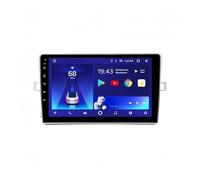 Pantalla de CarPlay para Toyota para Verso R20 2009-2018 para Coche Reproductor Multimedia de vídeo Navegación Android 10 Sin 2din 2 DIN DVD(CC2P 32G-F1 Verse)