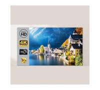 Pantalla de Cine Plegable, Pantalla de proyector 16:9 Rechazo de luz Ambiental Gris 30-133 Pulgadas