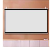 Pantalla de cine portátil y ligera para interiores, oficinas, escuelas, hoteles, juegos, sala de estar, cine en casa, noche (16:9.7 pulgadas)