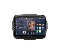 Pantalla de Coche con Carplay y Android Auto Inalambricos para Jeep Renegade 2016-2020 Multimedia Monitor, Bluetooth, WiFi, GPS, Camara Marcha Atras, 4 Nuclear 1G+16G