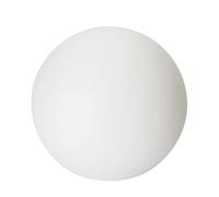 Pantalla de Cristal Bola de cristal de repuesto 9 cm Color Blanco G9 Capacidad de rosca tamaño del agujero 24 mm