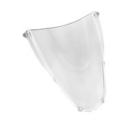 Pantalla de Escudo de Viento Cubierta del Parabrisas De La Motocicleta para Aprilia RS125 RS 125 2006-2010 Delantero Deflectores De Viento Doble Burbuja Escudo Pantalla(Claro)