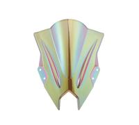 Pantalla de Escudo de Viento Cubierta del Parabrisas De La Motocicleta para para Ninja 500 EX500R 2024-2025 Delantero Deflectores De Viento Pantalla De Visera(iridio Blanco)