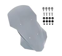 Pantalla de Escudo de Viento Cubierta del Parabrisas De La Motocicleta para Trazador 700 2020 /Trazador 7 2021-2022 Deflectores Viento Protector Pantalla Spoiler(Titanio)