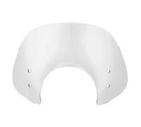 Pantalla de Escudo de Viento Cubiertas para Parabrisas De Motocicleta para Piaggio Vespa LX50 LX125 LX150 GT200 GTS125 Deflectores Viento Alerón para Parabrisas Delantero(Claro 1)