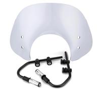 Pantalla de Escudo de Viento Cubiertas para Parabrisas De Motocicleta para Piaggio Vespa LX50 LX125 LX150 GT200 GTS125 Deflectores Viento Alerón para Parabrisas Delantero(Titanio 2)