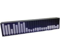 Pantalla de espectro de audio LED activada por voz, barra de luz de ritmo musical con brillo ajustable, decoración reactiva de sonido USB para habitación de coche