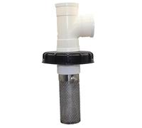 Pantalla de filtro para manguera de jardín, Pantalla de filtro para barril de agua,Tapón de filtro o pantalla de entrada de agua de lluvia - Filtro de malla para tanque de galón inoxidable lavable