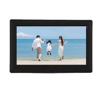 Pantalla de Fotos Digital, Reloj con Marco de Fotos Digital de 10,1 Pulgadas para Bodas Reuniones Familiares (Enchufe de la UE)