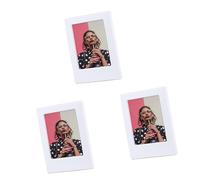 Pantalla de fotos flexible para impresiones de cámara, mediciones artísticas de metal, marco de fotos ABS seguro