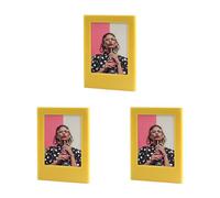 Pantalla de fotos flexible para impresiones de cámara, mediciones artísticas de metal, marco de fotos ABS seguro