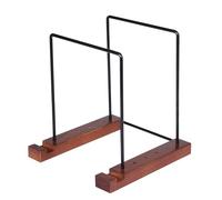 Pantalla de grabación - soporte de madera de mesa, de | Versátil para libros y documentos con almacenamiento de álbumes de fotos, organizador elegante CDS Records en casa u oficina, Add