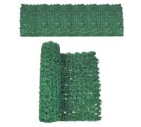 Pantalla de hiedra artificial,Cubiertas de -cuerpo de pantalla de cercas de hiedra verde |,05 x 2 m valla de privacidad seto artificial valla para pared telón de fondo patio boda trasera