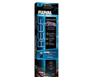 Pantalla de iluminación para acuario marino Fluval Reef 4.0 LED w/BT Mesh, 22W, 38.4-63 cm