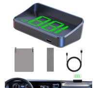 Pantalla De La Cabeza Para Los Coches, Gran Parrilla Del Coche De La Pantalla LCD, HUD Para La Parrilla Del Coche | Gran Pantalla De Velocidad De Velocidad Ángulo De Tablero Ajustable Monit