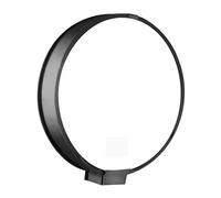 Pantalla de Lámpara de Flash Redonda 40cm Negra, 1 Juego Plegable | Poliéster Reflectante, para Fotografía, Mejora la Textura, Aporta Fotos Naturales, Uso Múltiple