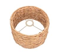 Pantalla de Lámpara de Hierba Marina Vintage Orificio 42 Mm | Repuesto Colgante Estilo Boho, Montaje Fácil, Acabado Caqui, Uso en Cocina y Decoración Estacional
