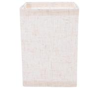 Pantalla de Lámpara de Lino Rectangular E27, Minimalista | Tulipas para Lamparas de Mesilla, Cubierta Textil para Lectura Junto a Cama, Fácil Instalación