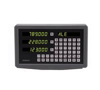 Pantalla de lectura Digital DRO de 3 ejes regla de vidrio de rejilla de 0.005mm Sensor de e lineal 70-220 270 1020mm fresado de torno(6-3V K300 K300 KA500)