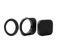 Pantalla de lente de cámara de aluminio, varios tamaños, evita que se produzcan imágenes fantasma, protector de 37/39/40.5/46/43/49 mm