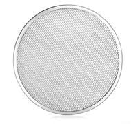 Pantalla de malla de aluminio para pizza de 820 pulgadas, bandeja para hornear pizza y pasta, distribución uniforme del calor, larga duración, herramienta de cocina EasyClean para cocina casera (20