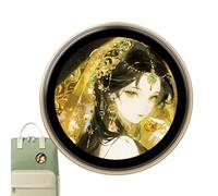 Pantalla de mensaje inteligente: reproductor de video interactivo, herramienta visual modificable, pin de brillo ajustable, fotos personalizadas, participantes de regalo, ajuste festivo, pieza de