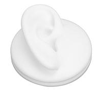 Pantalla De Muestra De Oreja, Simulación De Oreja Humana, Modelo De Oreja Falsa Blanca, Modelo De Simulación De Oreja Humana Para Practicar La Perforación(Oreja derecha)