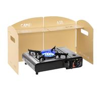 Pantalla de para Cocina de Camping | Deflector Bloqueador Plegable | Paneles Bloqueadores De Parrilla | Para Fuego Parrilla Foso Exterior Picnic Cocina Barbacoa Senderismo