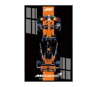 Pantalla de pared para Lego Technic McLaren MCL39 soporte de pared para kit de coche 42228 (coche no incluido), montaje simple, decoración creativa para el hogar