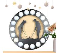 Pantalla de pelota de golf, Pantalla de bolas de golf Soporte de pared, Soporte de bola de golf Expositor Montaje en pared | Exquisita colección de pelotas de golf Exquisita exhibición de golf para