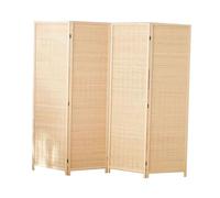 Pantalla De Privacidad De Partición Corta Plegable, Separador Temporal De Habitación, Divisor De Habitación Jardín Infantes 3/4/5/6 Paneles, Dividir El Espacio(Color 2,47.24 x 15.74in-4 Panels)