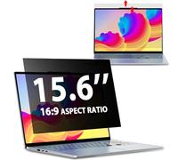 Pantalla de privacidad para laptop de 15.6 pulgadas, relación de aspecto 16:9, protector de privacidad para laptop compatible con Lenovo Hp Dell Acer Asus Thinkpad Envy Xps, protector de filtro de