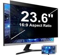 Pantalla de Privacidad Para Ordenador de 23.6 Relación de Aspecto 16:9, Filtros de Pantalla Antirreflejo de Luz Azul, Privacy de Protector Extraíble Compatible con Lenovo/HP/Dell/Acer/Samsung/Toshiba