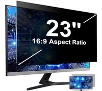 Pantalla de Privacidad Para Ordenador de 23 Relación de Aspecto 16:9, Anti Luz Azul Privacy de Protector Pantalla para 23 Pulgadas, Filtros de Pantalla Compatible con HP/Dell/Acer/Samsung/Toshiba