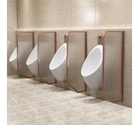 Pantalla de privacidad para orinal para hombre, protector de baño duradero para mayor privacidad, panel portátil para baños públicos, fácil de instalar, diseño compacto