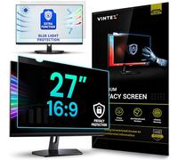 Pantalla de privacidad para pantalla panorámica de 27 pulgadas (medida diagonal) Premium - pantalla de privacidad de computadora 16:9 Filtro para monitores de pantalla ancha