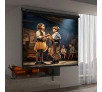 Pantalla De Proyec Fot Homcom De 120 Pulgadas, Ay 16:9/4:3, Ajustable, Compacta, 244 X 183 Cm, Blanco Yİbt