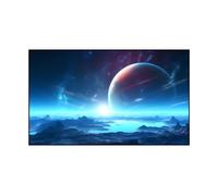 Pantalla de proyección for Cine en casa, Marco Fijo, 4K/8K UHD, 3D, Formato 16:9, 72″ en Diagonal, Fibra de Vidrio Blanca