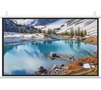 Pantalla de proyección, Pantalla de proyector desplegable Manual 30 a 72 Pulgadas 16:9 4:3(0.672916667,60in)