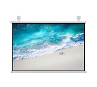 Pantalla de proyección, Pantalla de proyector desplegable Pared Manual, Blanca, 30 a 72 Pulgadas, 4:3 y 16:9(0.16875,50")