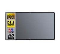 Pantalla de proyección para Cine, Pantalla de proyector 16:9 Cortina de luz metálica de Varios tamaños