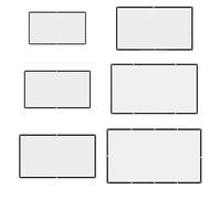 Pantalla de proyección para Exteriores Pantalla de proyección portátil Pantalla Blanca del proyector 16:9, película al Aire Libre for Cine en casa Viaje(180 Inch)